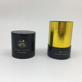 Custom Printed Paper Cardboard Tube Packaging For Coffee / Tea