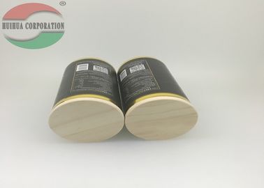 Food Garde Paper Tube Packaging With Cork Lid / Large Round Cardboard Tubes