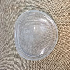 Plastic Tin Can Covers / PE Lid With Silk Screen Printing Logo