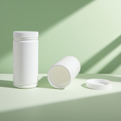 Plastikowe słoiki, puszki, pojemniki, butelki z tworzywa HDPE do produktów zdrowotnych, słodyczy z witaminą C, karmy dla zwierząt