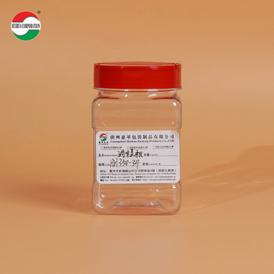 350ML Plastic Shaker Bottle Pet Packing Shaker Plastic Spice Jars/Containers With Flip Top Lid