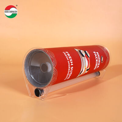 Custom Push pop Sushi Packaging Sushi Push Pop Container Cylinder Push up Cylinder Paper Tube Packaging for Food Cake