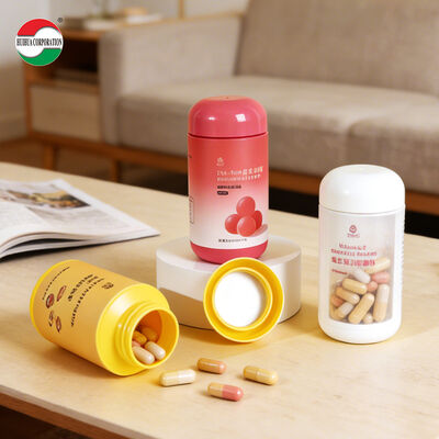 Custom Size Color Eco-Friendly HDPE Cosmetic Packaging Body Lotion Plastic Shampoo Bottle