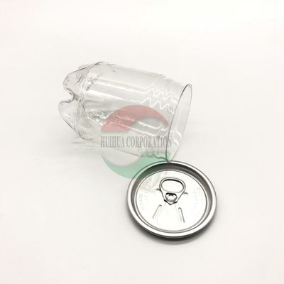 Pojemniki przezroczyste z tworzywa sztucznego o pojemności 250 ml z pokrywką SGS FDA QS