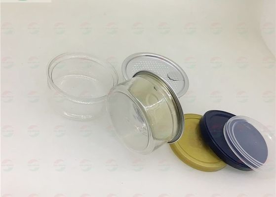 50 ml okrągłe słoiki Pet Weed Clear Pet Jars / Małe opakowania