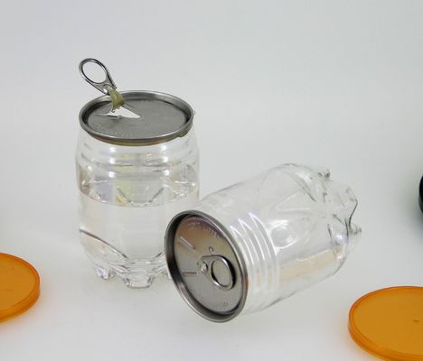 Dostosowane puste puszki po napojach PET, bez recyklingu 250 ml