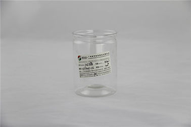 550ml Łatwo otwarty przezroczysty plastikowy cylinder PET może służyć do pakowania żywności / ciasteczek