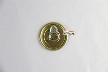 73 mm food grade small Tin Can Lids silk printing , PET bottle caps
