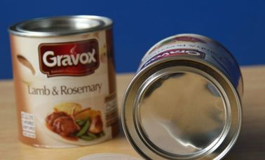 Environmental Alumium Foil Lining Strech Lid tin Can Bottom for Spice product