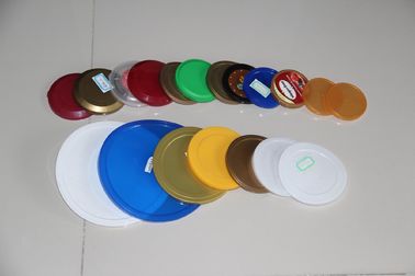 307# Environmental Friendly Round Blue PE Lid with ISO / SGS / FDA  / QS