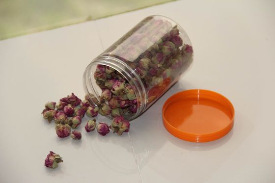 550ml wodoodporne suche owoce Jasne słoiki dla zwierząt, małe plastikowe PET pop może