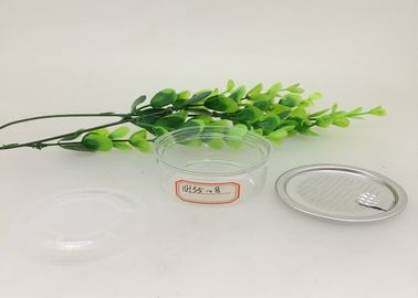 Eco Friendly Clear Plastic Cylinder For Cookies , Powder CBD Flower