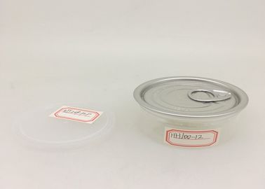 100ml Clear Plastic Cylinder For Dry Fruit / Nut BPA Free Leak Proof