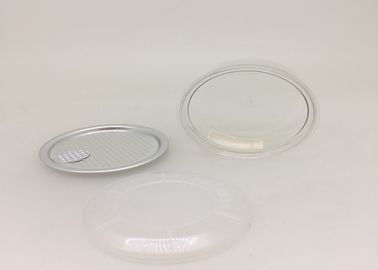 100ml Clear Plastic Cylinder For Dry Fruit / Nut BPA Free Leak Proof