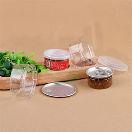 Clear PET Plastic Jar 50ml-1000ml Food Grade Cylinder Container