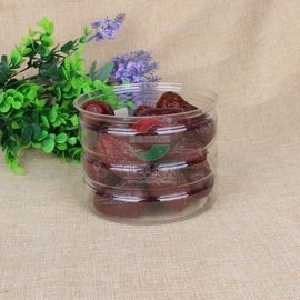 Dried Food  1200ml 2200ml Clear Pet Jars With 502 EOE Lid