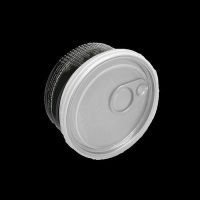 Bubble Tea 33 mm z przezroczystego plastiku, łatwo otwierane puszki Alu