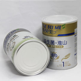 Food Grade Airproof Paper Composite Cans for Milk Powder / Nutrition Powder Packaging SGS-FDA Certificate