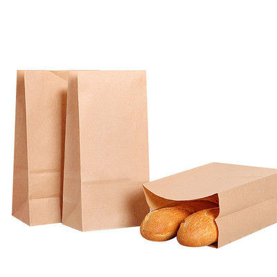 Papier pakowy z recyklingu Opakowanie na wynos Torby restauracyjne Dostawa żywności