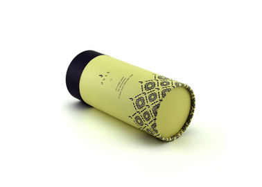 UV Varnishing Cosmetic Paper Tube Packaging Custom Transparent Window