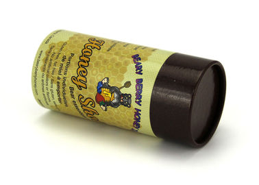 Mini Eco-friendly Paper Cans Packaging Labeling Outside Matte Finishing