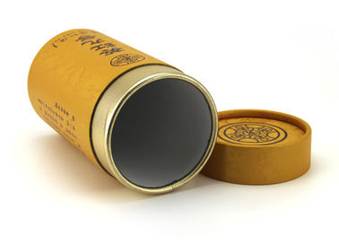 Handmade Cylinder Shape Cardboard Round Box Gift Packaging Printed Paper