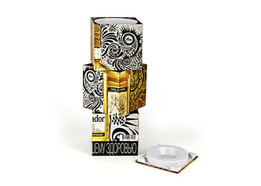 PET /  PS Recycled Paper Gift Boxes Paper Jewelry Gift Boxes