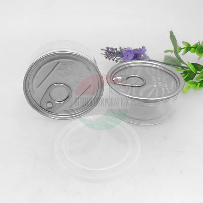 100ML Clear Pet Jars Child Resistant Candy 3.5G Weed Plastic Flower Cans Packaging