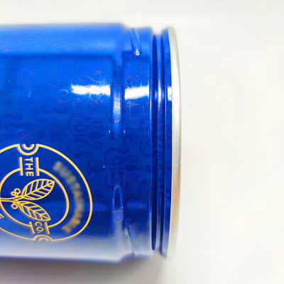 Custom Printed Round Tin Plate Cans With Aluminum Foil Lid Colorful Screw Tube