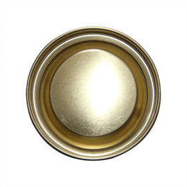Customised Logo 401# Stretch Tin Can Lids For Food and Wine Paper Tube