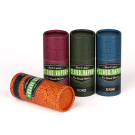 Mini Custom Print Paper Tube Packaging Cardboard Cylinder Boxes Ribbon
